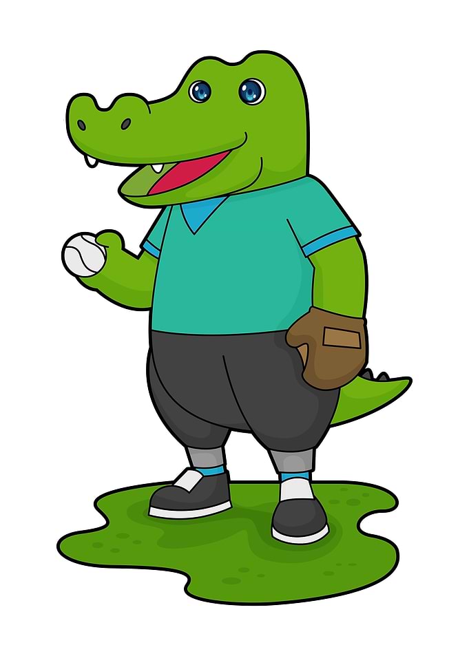 Crocodile Baseball Sports
