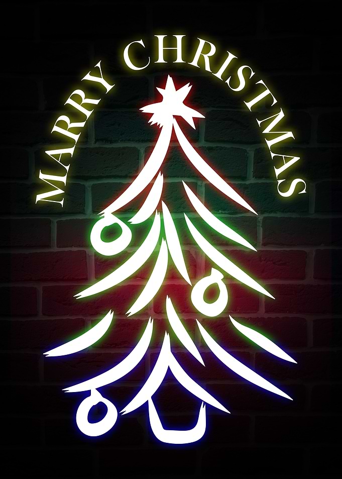Marry Christmas Neon