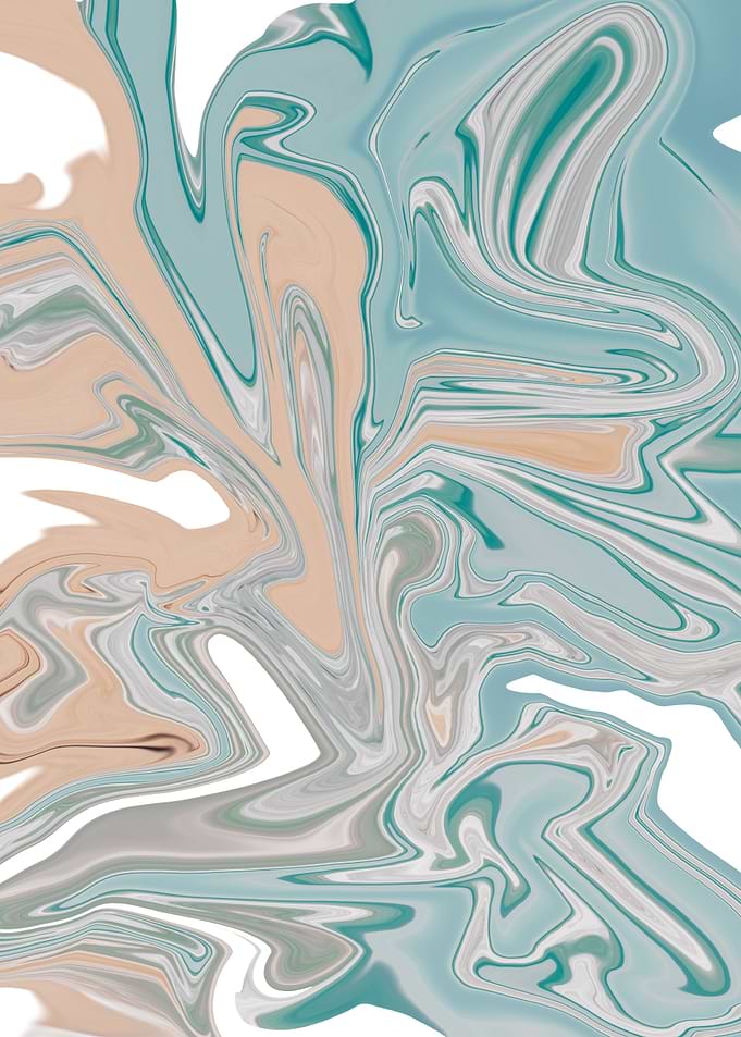 ABSTRACT PYSCHEDELIC BEACH