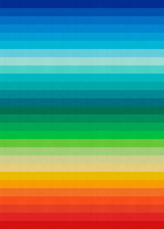 Rainbow lines III