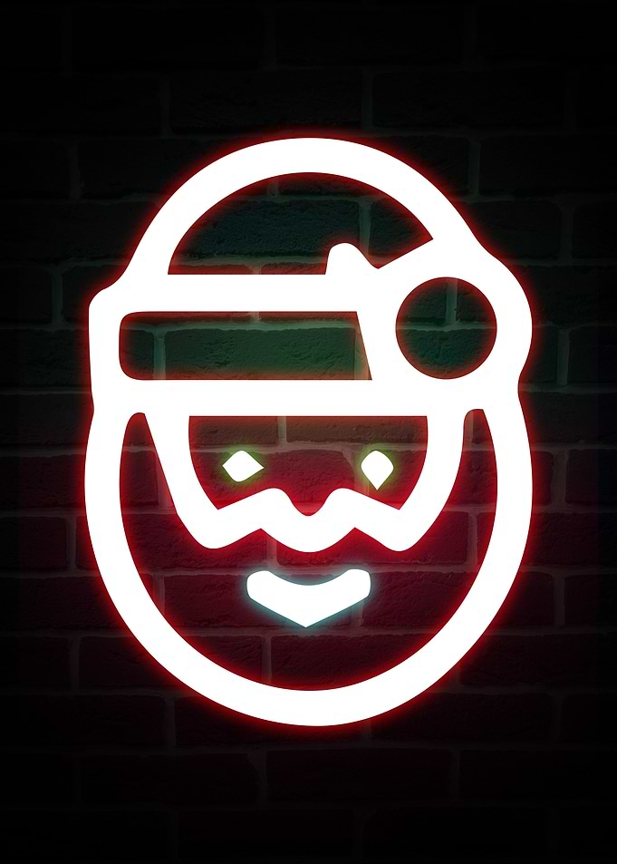 Santa Clause Neon