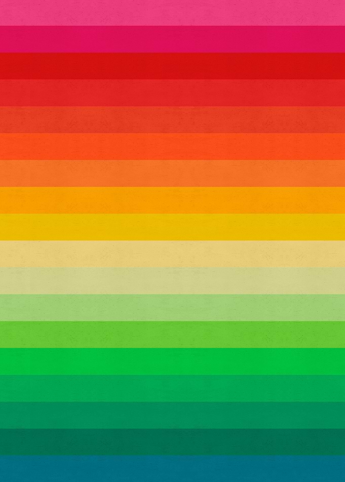 Rainbow lines I