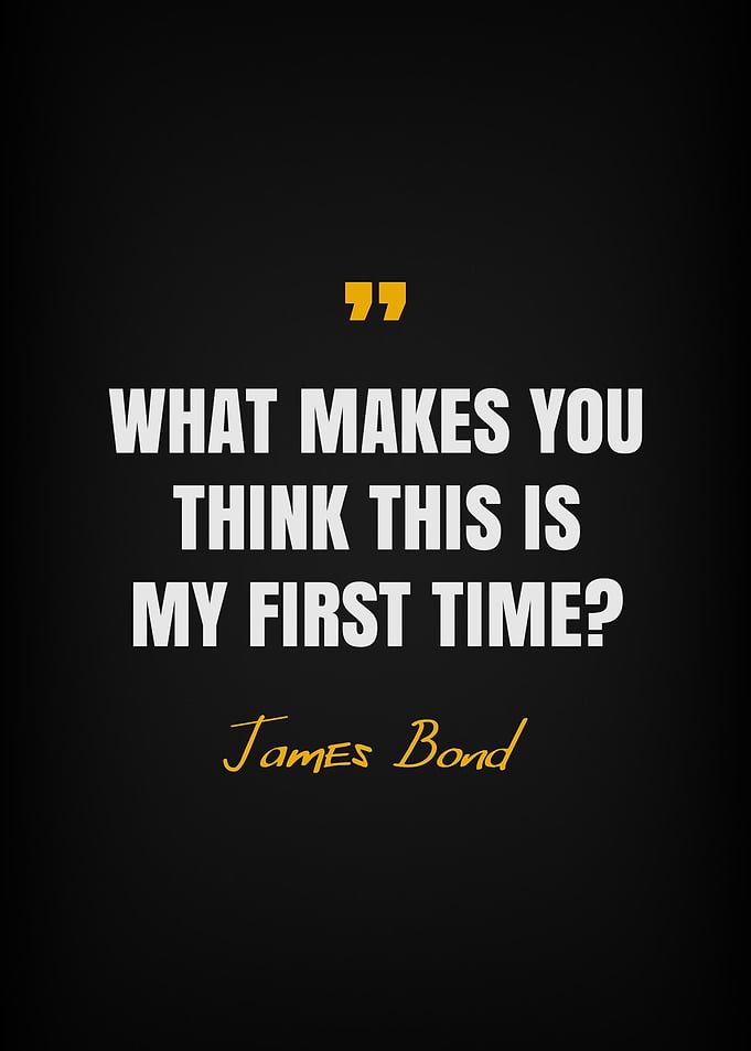 James Bond Quotes