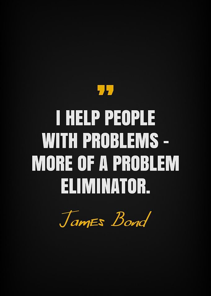 James Bond Quotes