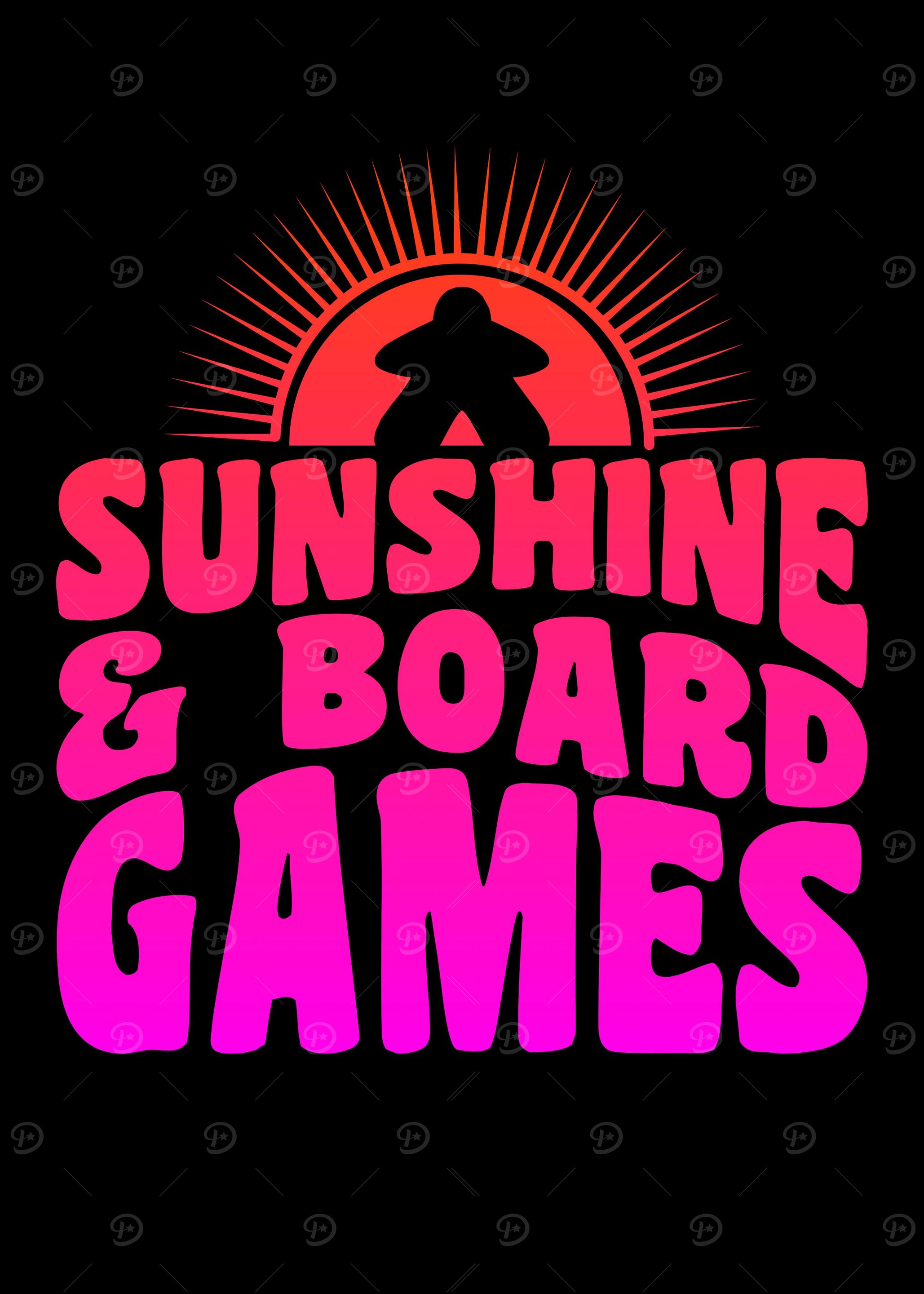 sunshine and board games