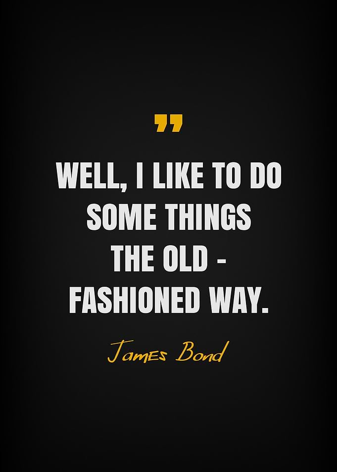 James Bond Quotes
