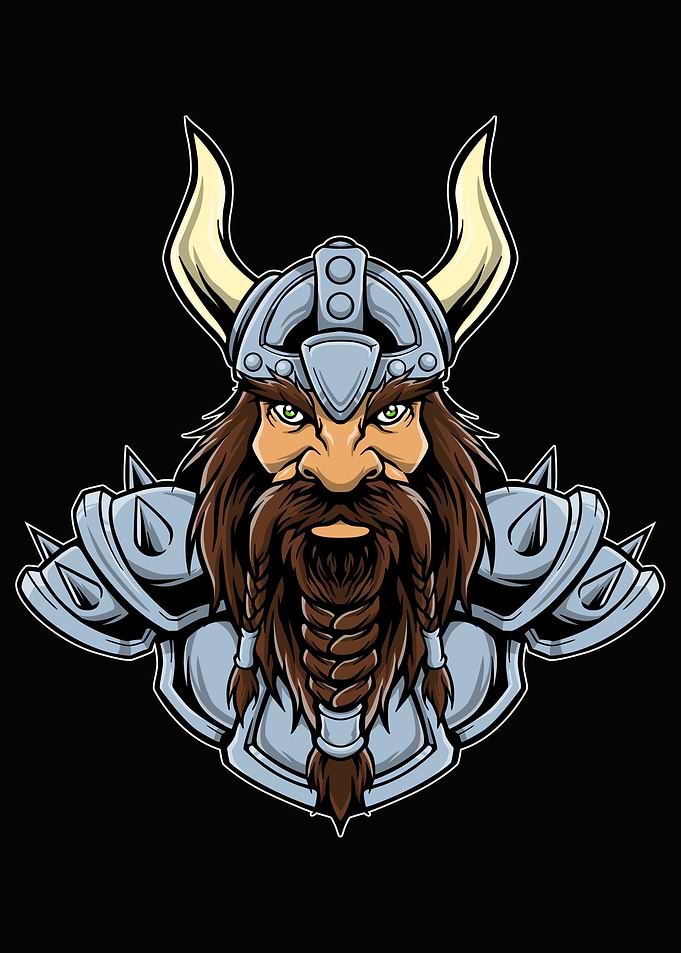 Bearded dwarf halfbody