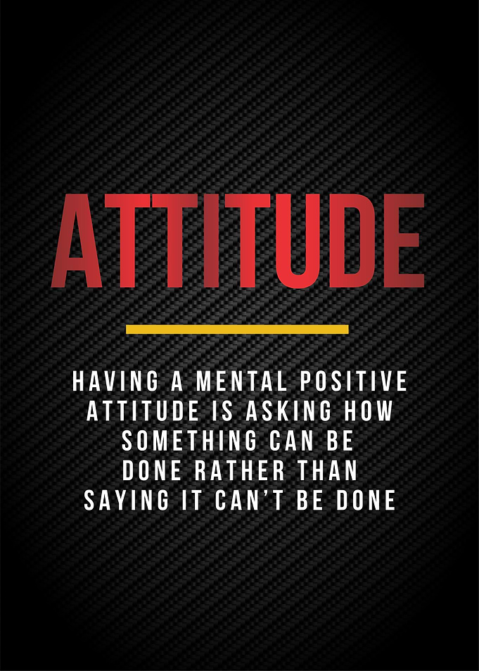 atittitude motivation post
