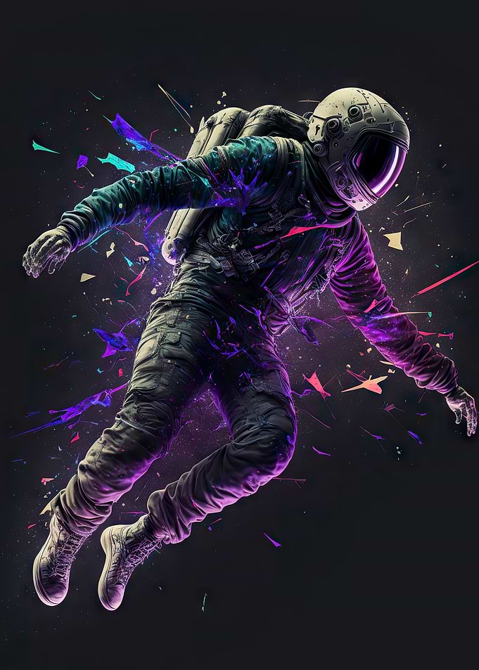 Retro Astronaut