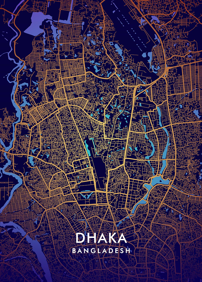 Dhaka Map