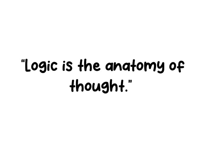 quotes logic