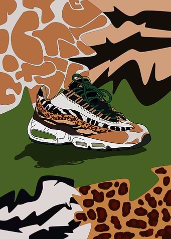 leopard shoe