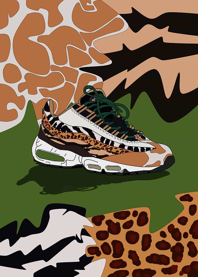 leopard shoe