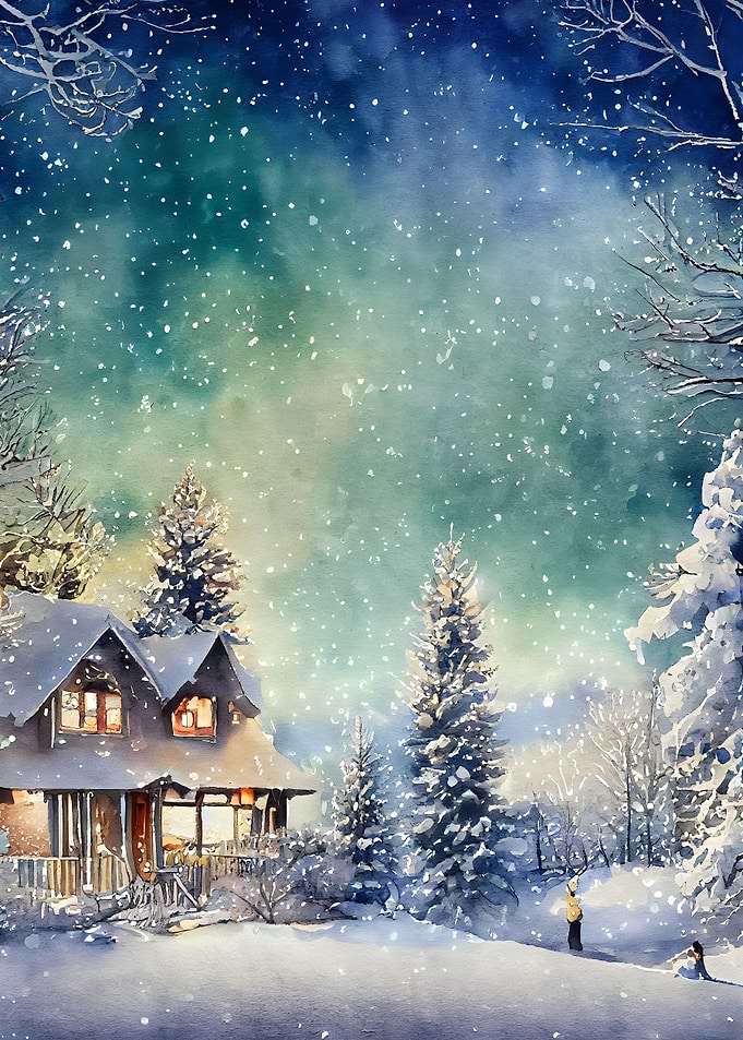 Watercolor Winter