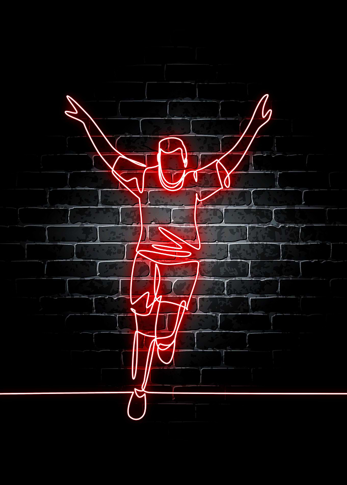 Football Neon Sports