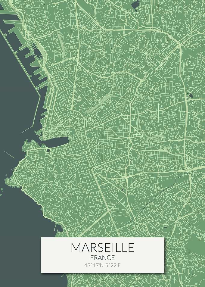 Marseille Green Map