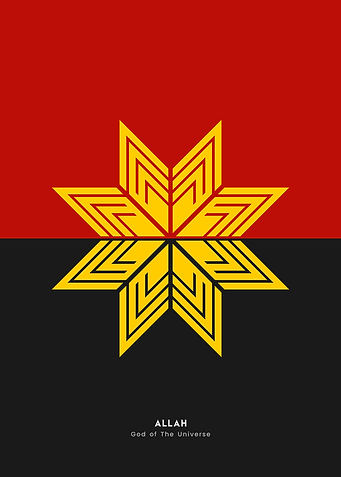 allah kufi diamond calligr