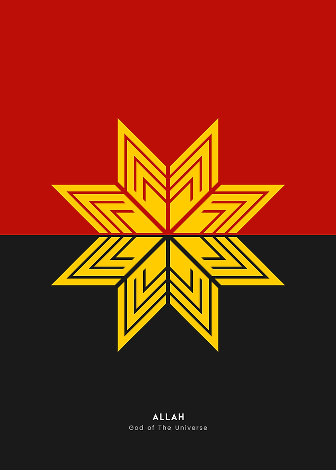 allah kufi diamond calligr