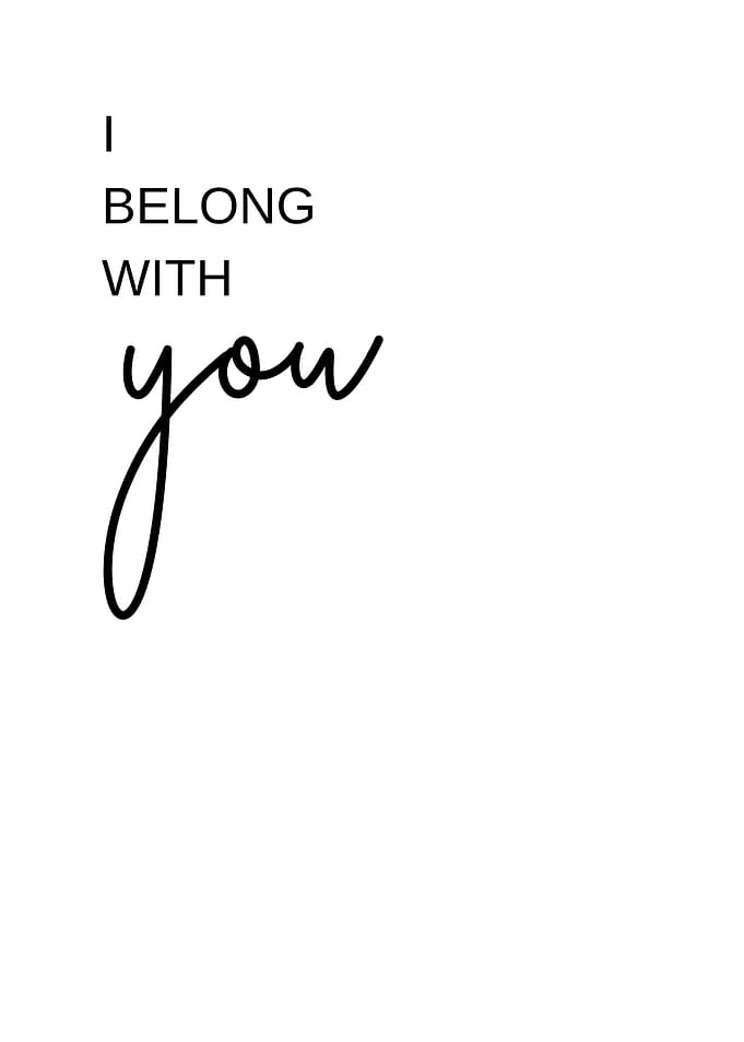 I Belong with You
