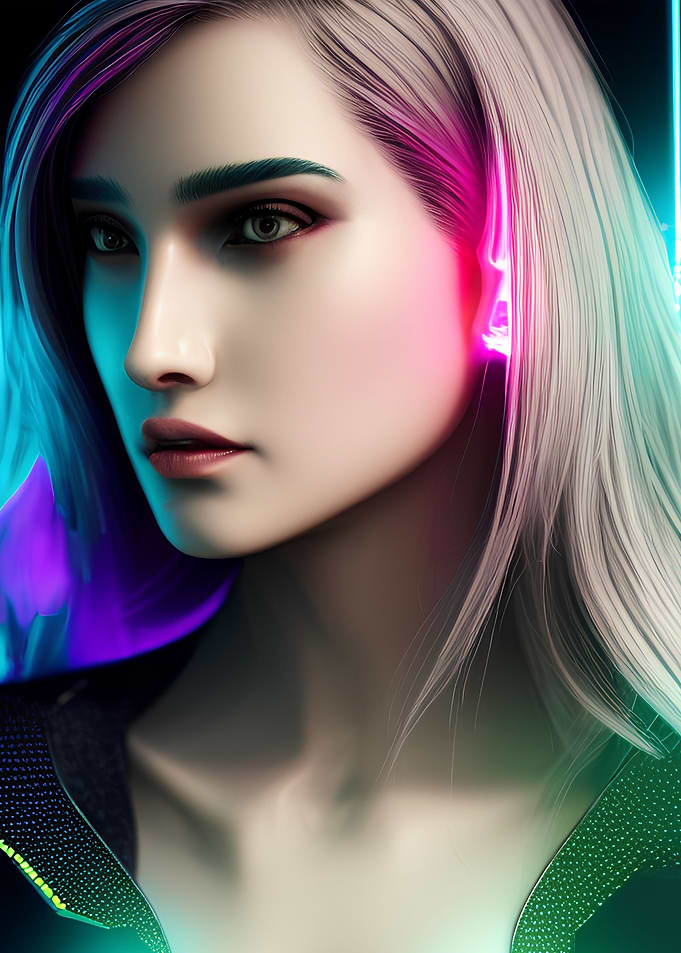 Futuristic Hacker