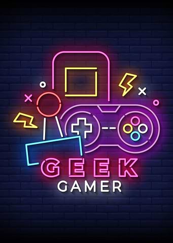 Geek Gamer Neon Sign