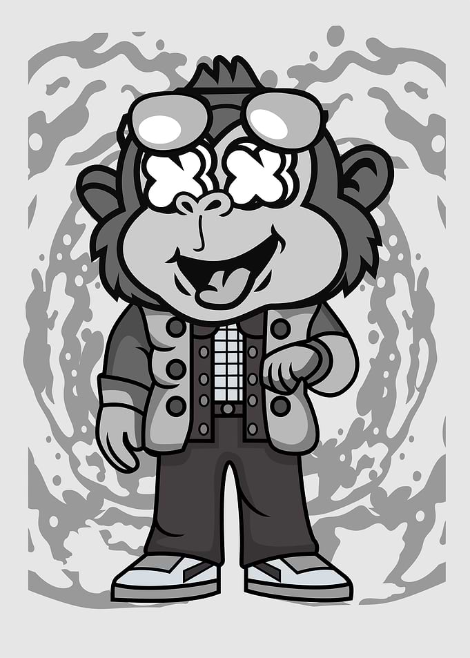 future monkey cartoon