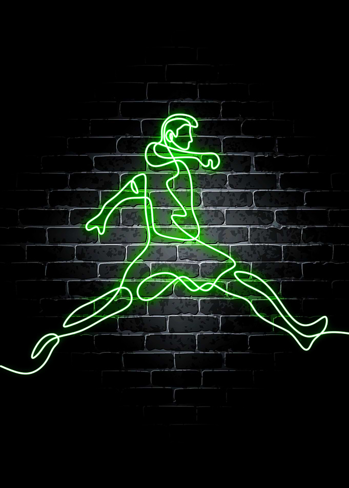 Football Neon Sports