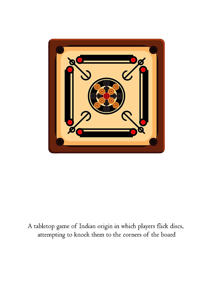 Carrom definition