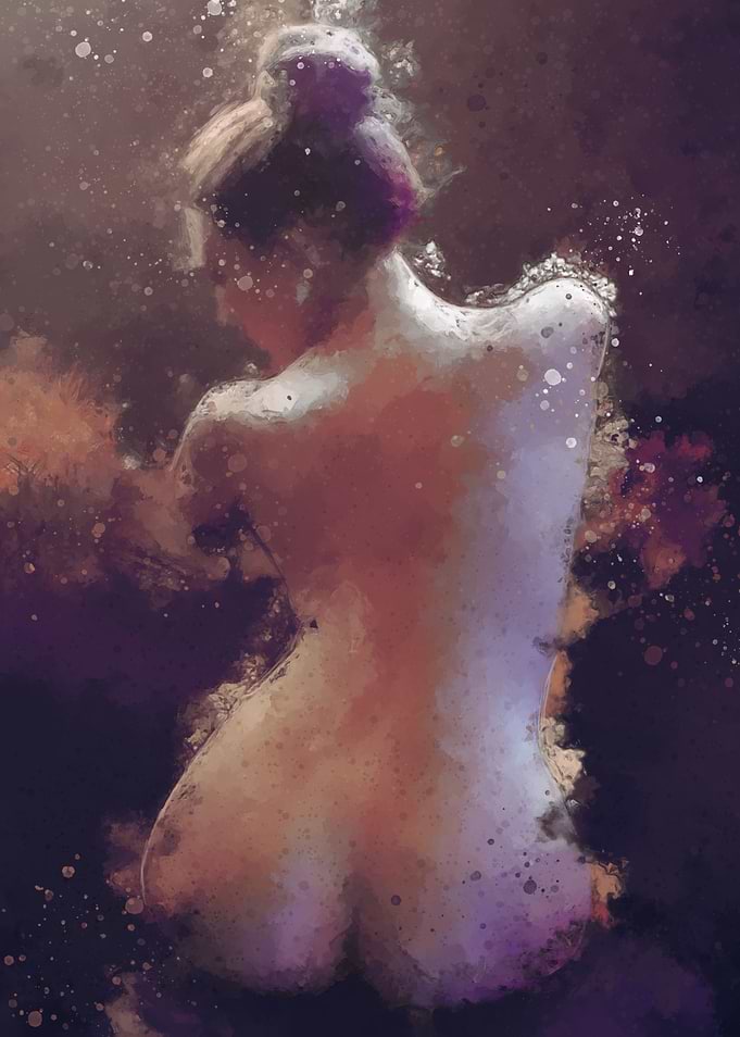 Nude Body Digital Art