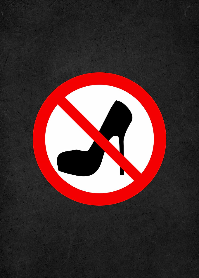 warning sign badges
