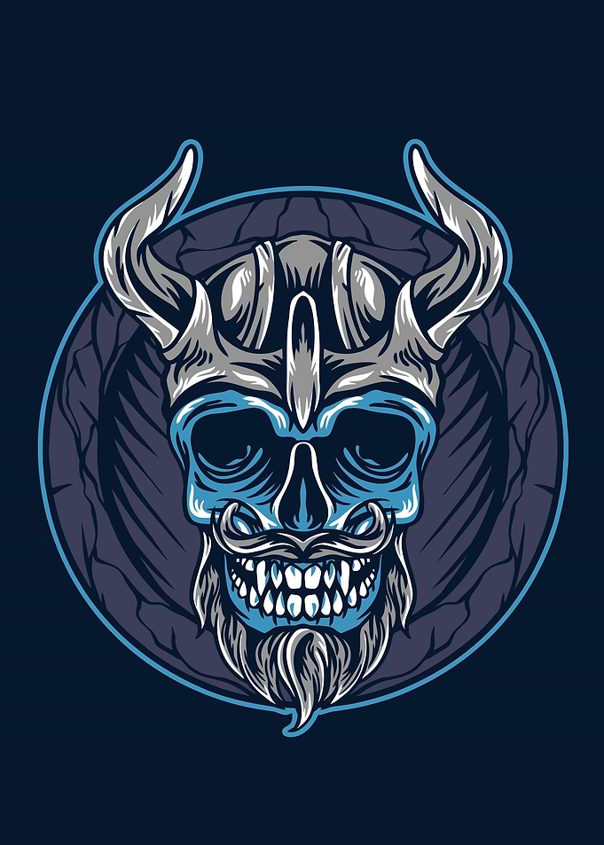 Skull viking