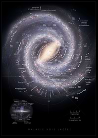 French Milky Way Map