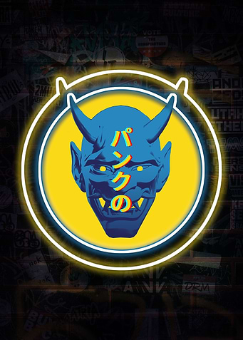 Cyberpunk Hannya Mask