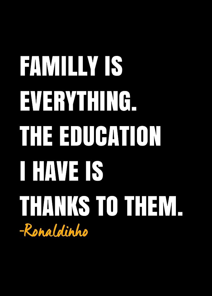 Ronaldinho quote