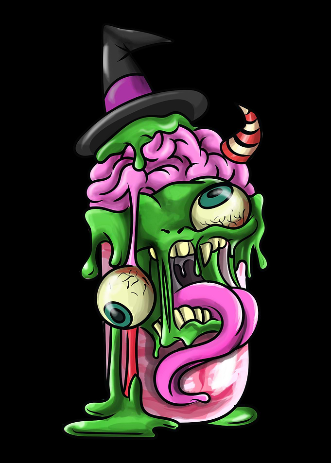 Pastel Goth Monster Milksh
