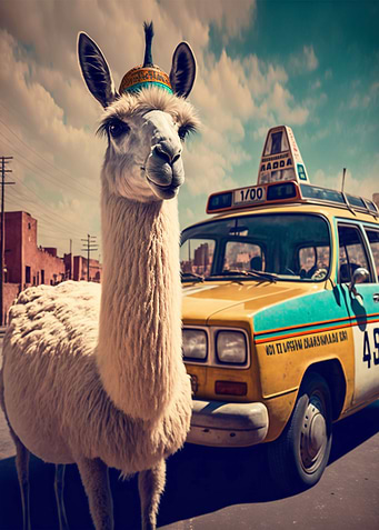 Lama Taxi Driver