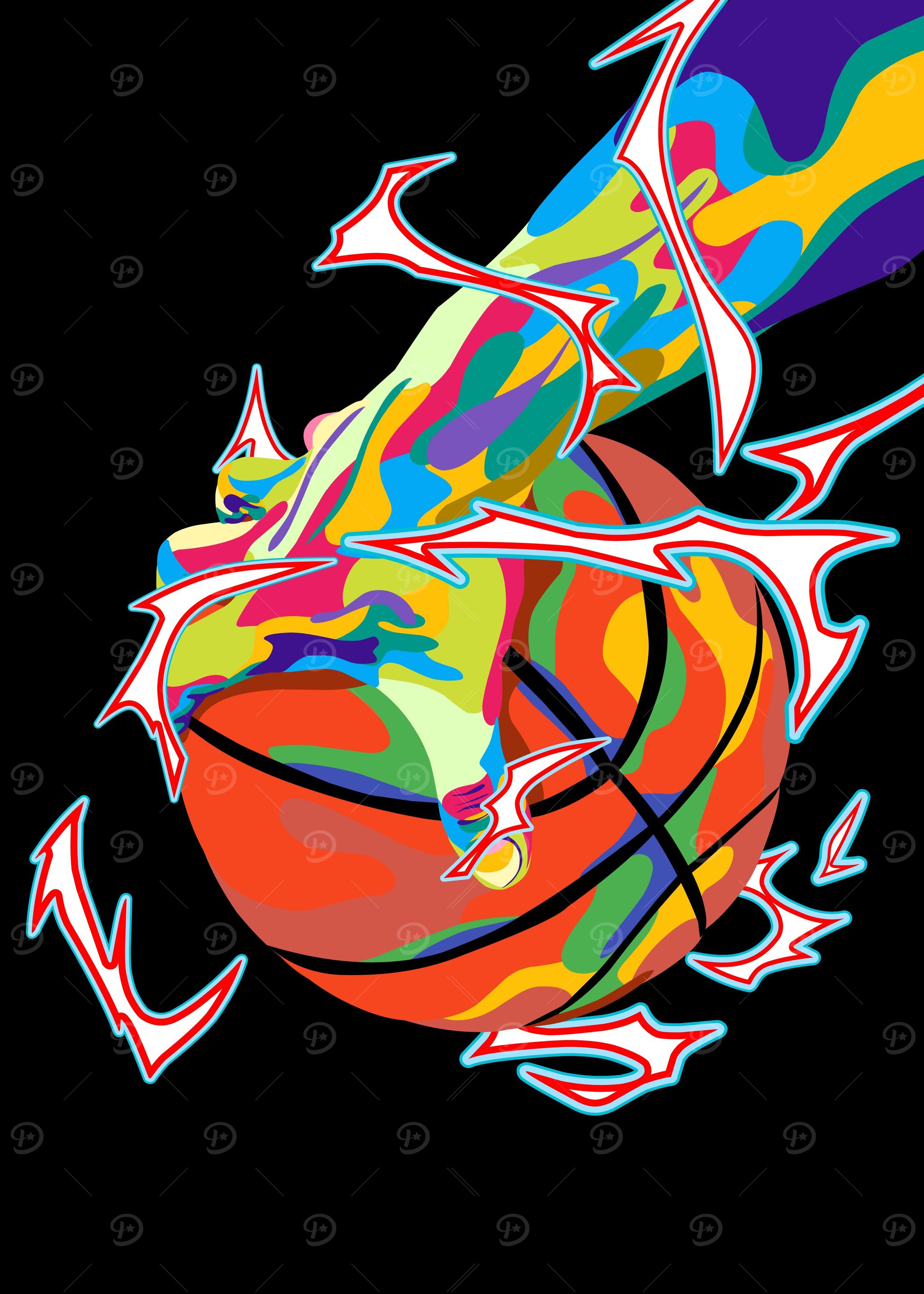 Basketball and hand pop ar