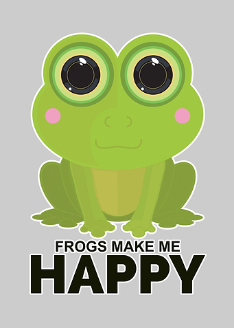 Frogs Make Me Happy