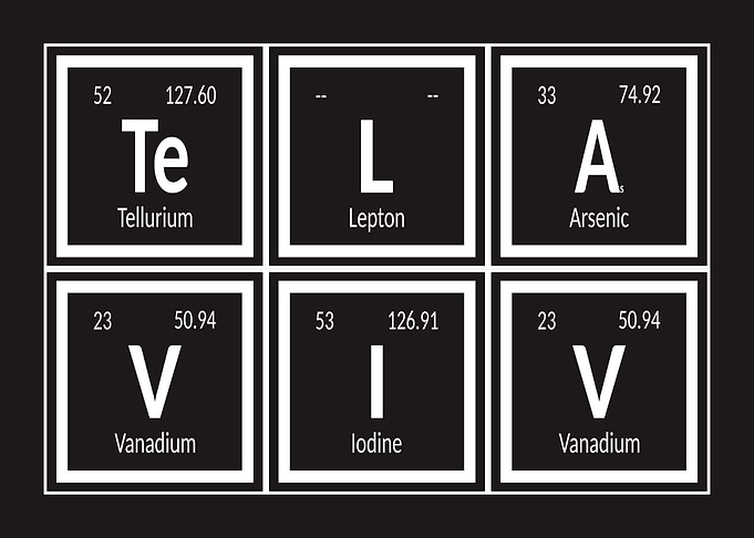 Tel Aviv Periodic Table