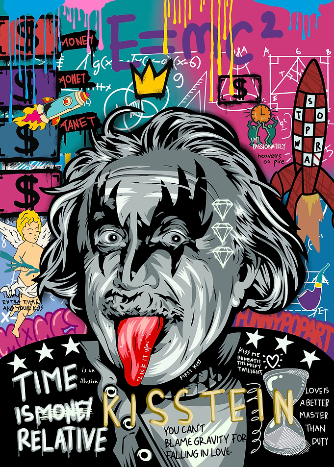 Graffiti Pop art style