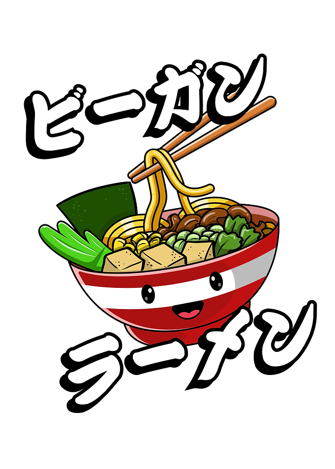 Vegan Ramen japanese bowl