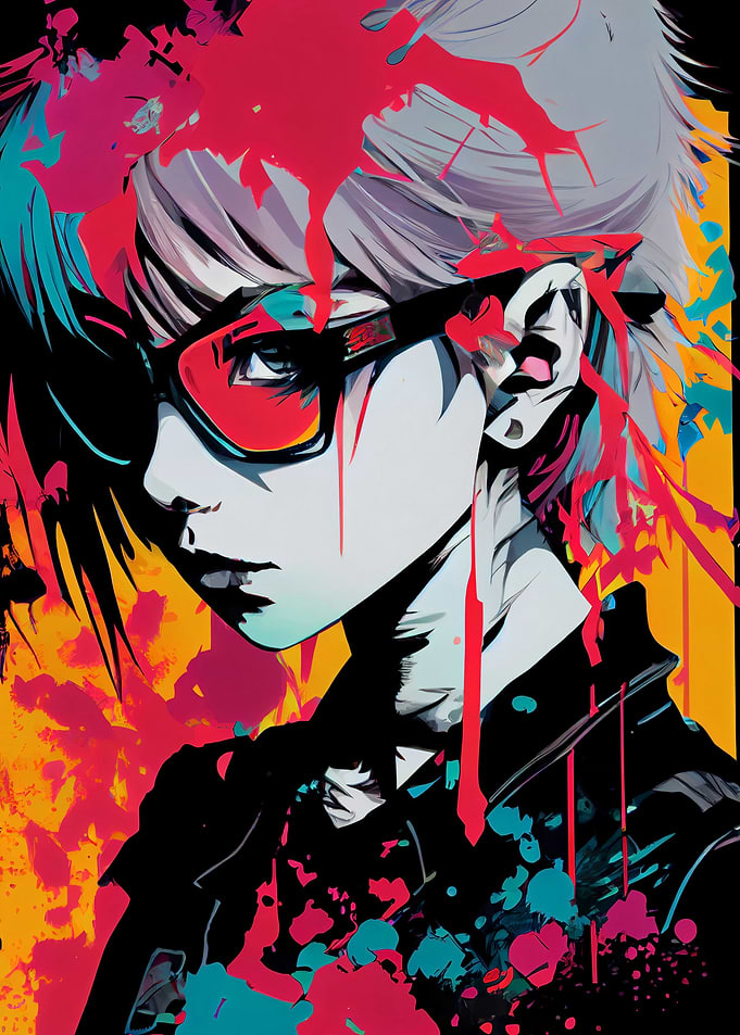 Girl Pop Art