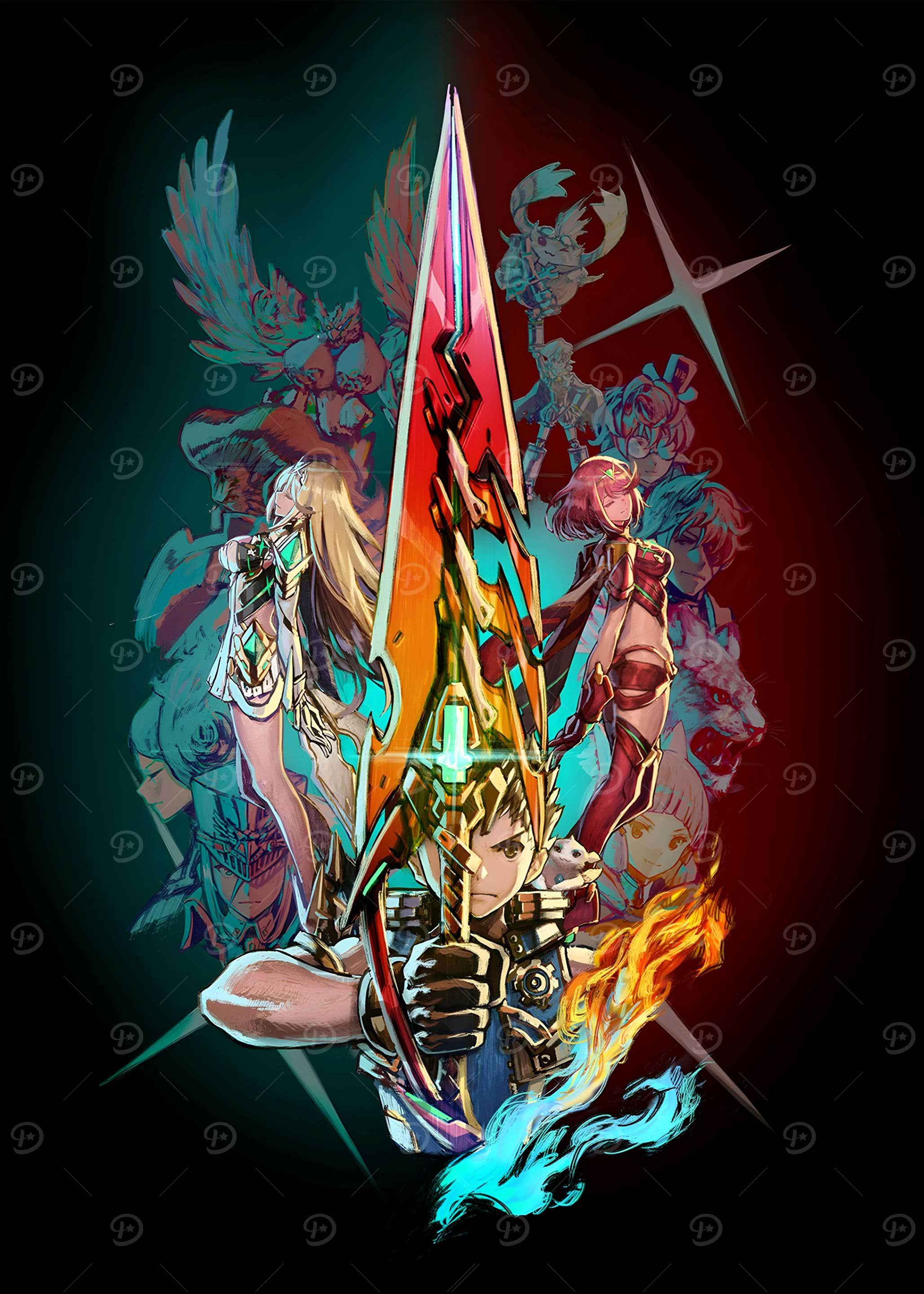 Xenoblade Posters Online - Shop Unique Metal Prints, Pictures