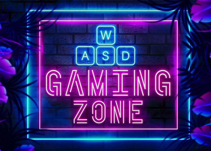 Funny PC Gaming Neon Gamer