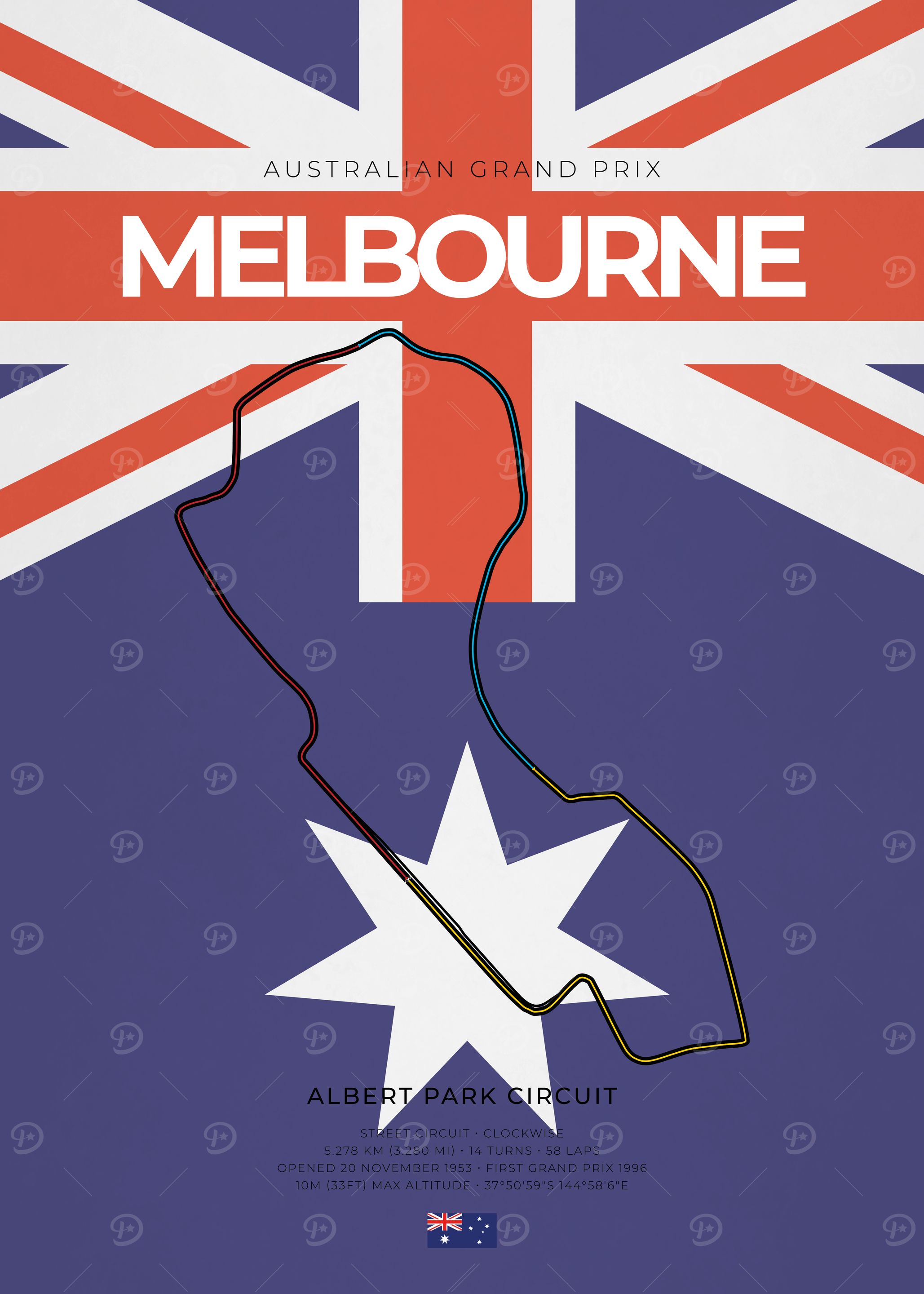 Melbourne F1 Circuit