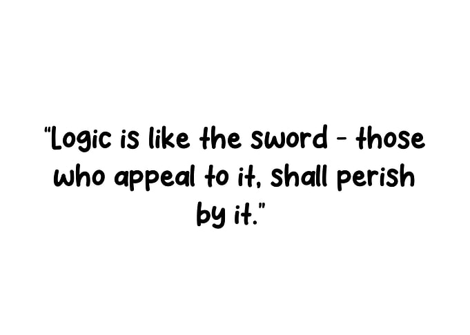 logic quotes