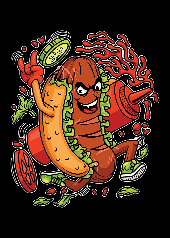 Junk Food Hotdog