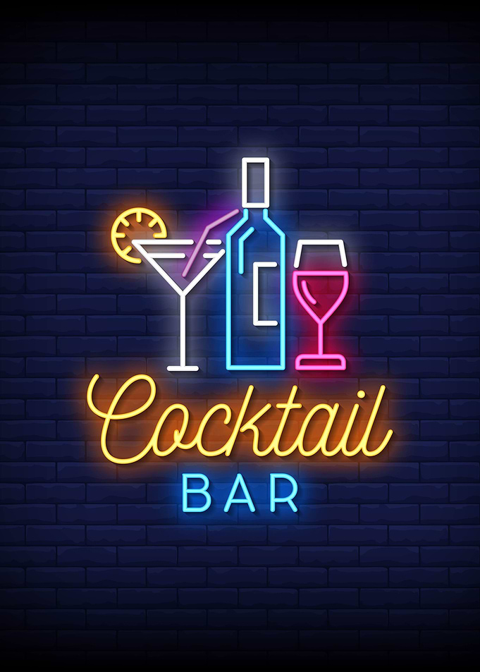 Cocktail Bar Neon Sign