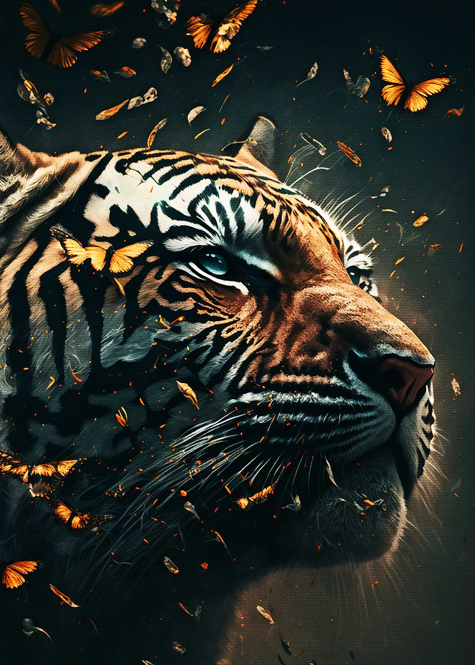 Portrait of tiger