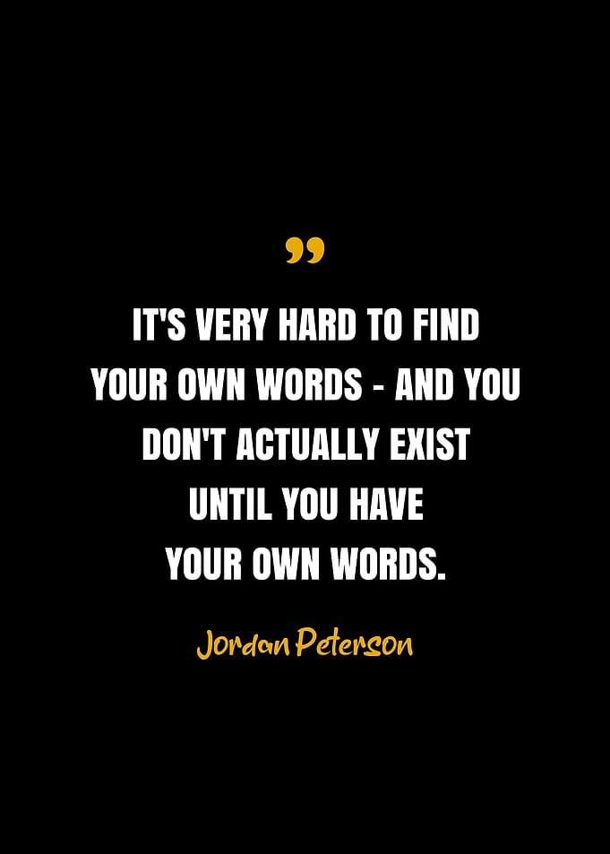 Jordan Peterson Quotes